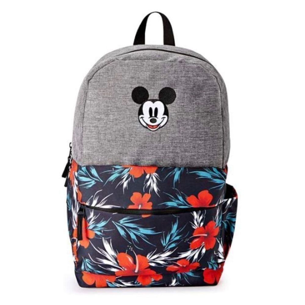 Disney Floral Mickey Mouse officially licensed‎ school novelty Backpack NWT